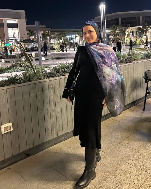 galaxy cotton scarf - Image 4