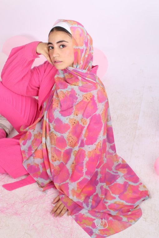 Inky Pinky Spots scarf